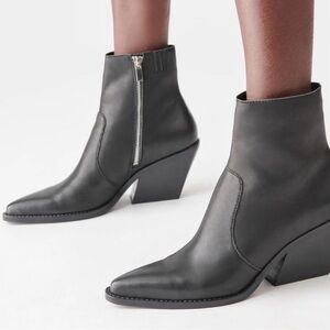 Dolce Vita Volli Black Ankle Boots - 9W 9 Wide